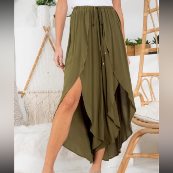 NWT Black Culottes SZ Med - Picture 3 of 5